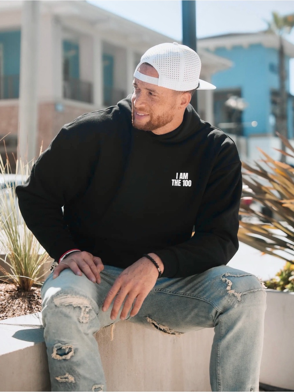 I Am the 100 Hoodie - Picture 4 of 7